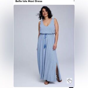 Torrid Blue Maxi Dress